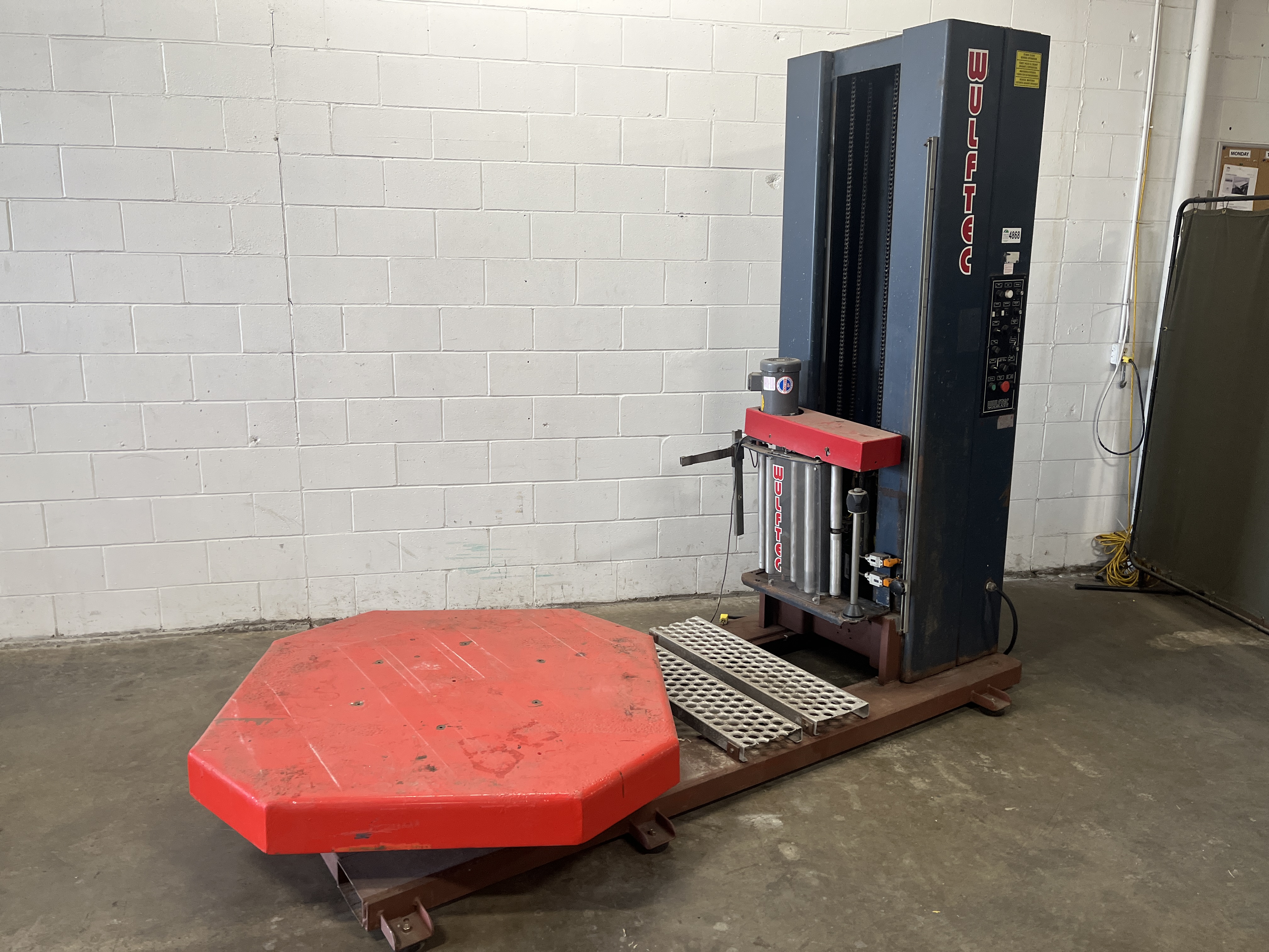 Used Wulftec WHP-300 Pallet Wrapper