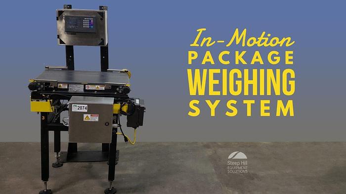 Used Mettler Toledo In-Motion Package Checkweigher