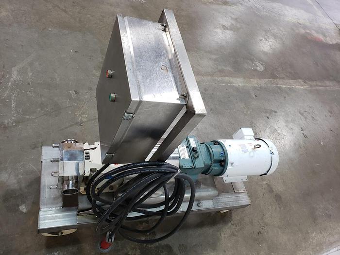 Used Inoxpa SLR 3-80 Rotary Lobe Pump