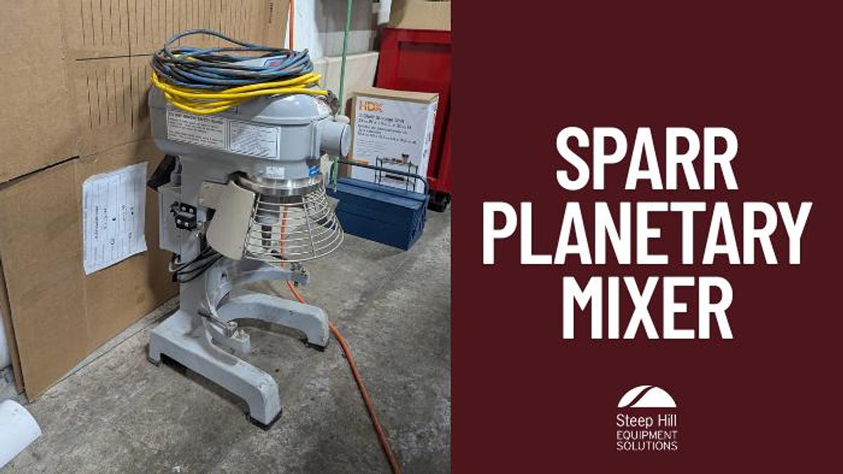 Used Sparr Planetary Mixer 200-J
