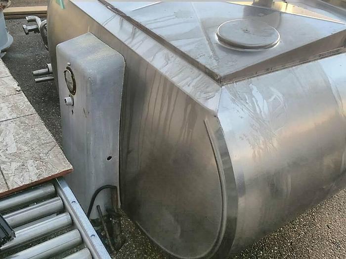 Used 600 Gallon Horizontal Farm Tank