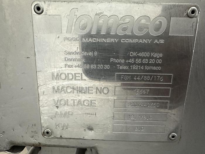 Used Fomaco FGM 44/88/176 Meat Injector