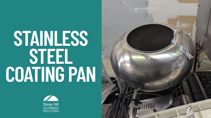 Used Stainless Steel Coating Pan