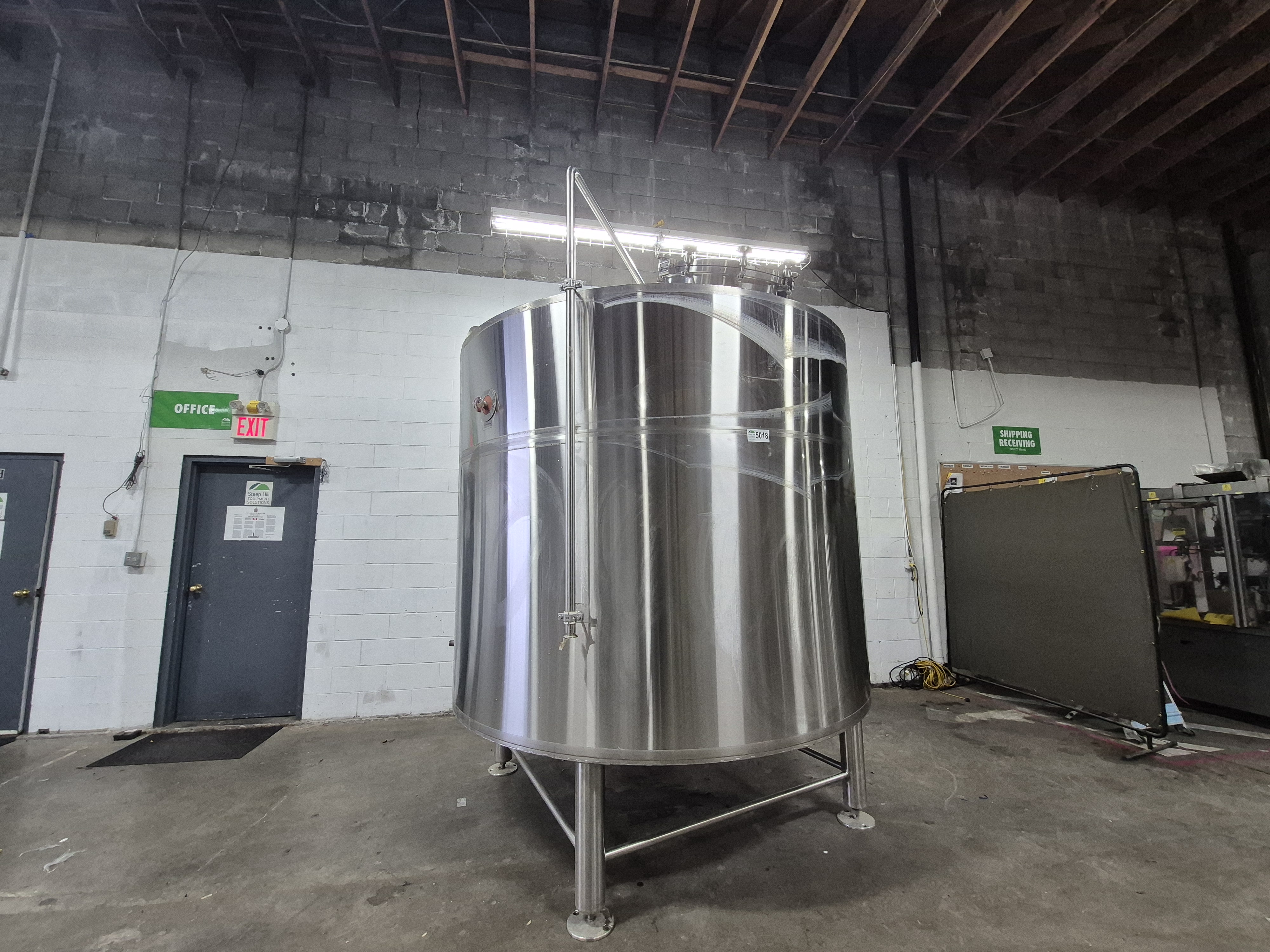 Used Sidmac 7000 Liter Jacketed Tank 