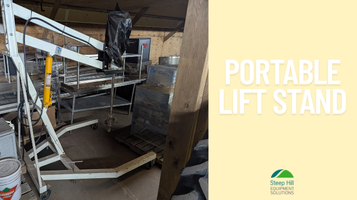 Used Admix MHL-101-SS Portable Lift Stand