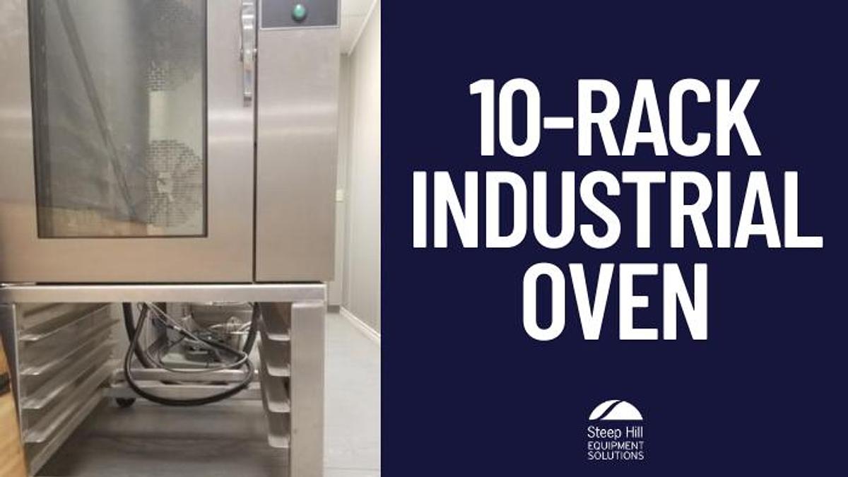 Used 10-Rack Industrial Oven