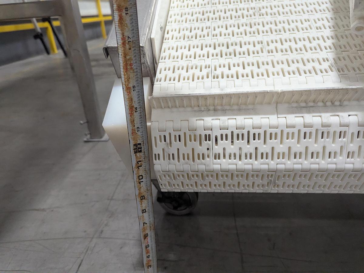 Used 30" W Incline Modular Belt Conveyor