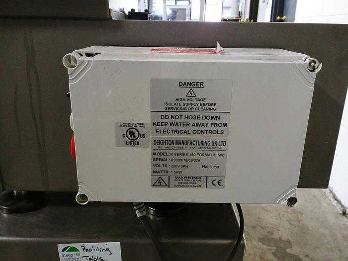 Used Deighton Formatic R3000 Food Former