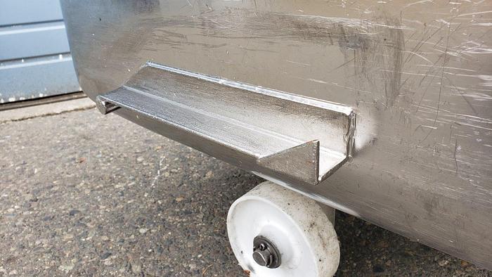 Used Stainless Steel 200L Meat Buggy