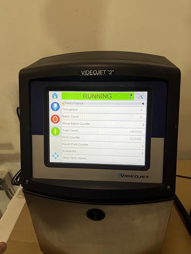 Used Videojet Ink Jet Coding Machine 1550