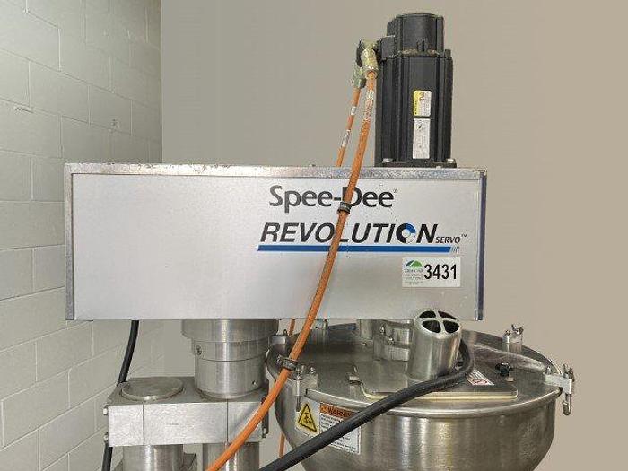 Used Spee-Dee Revolution Servo Auger Filler