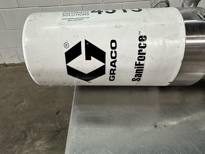 Used Graco SaniForce Sanitary Drum Pump