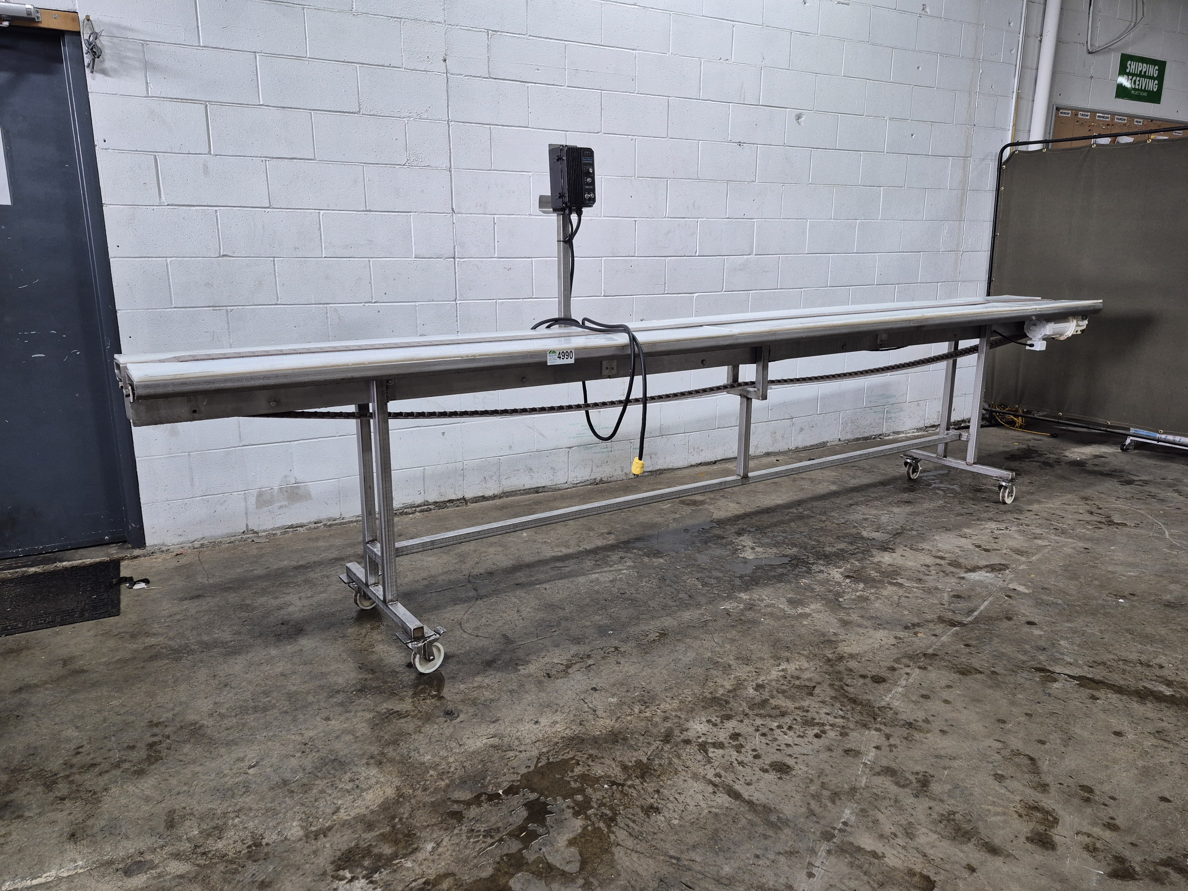 Used 15 Feet Packing Conveyor
