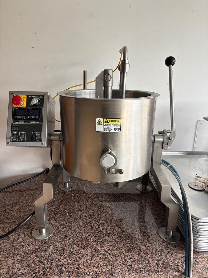 Used Savage Bros 2411 Electric Tabletop Cooker-Mixer