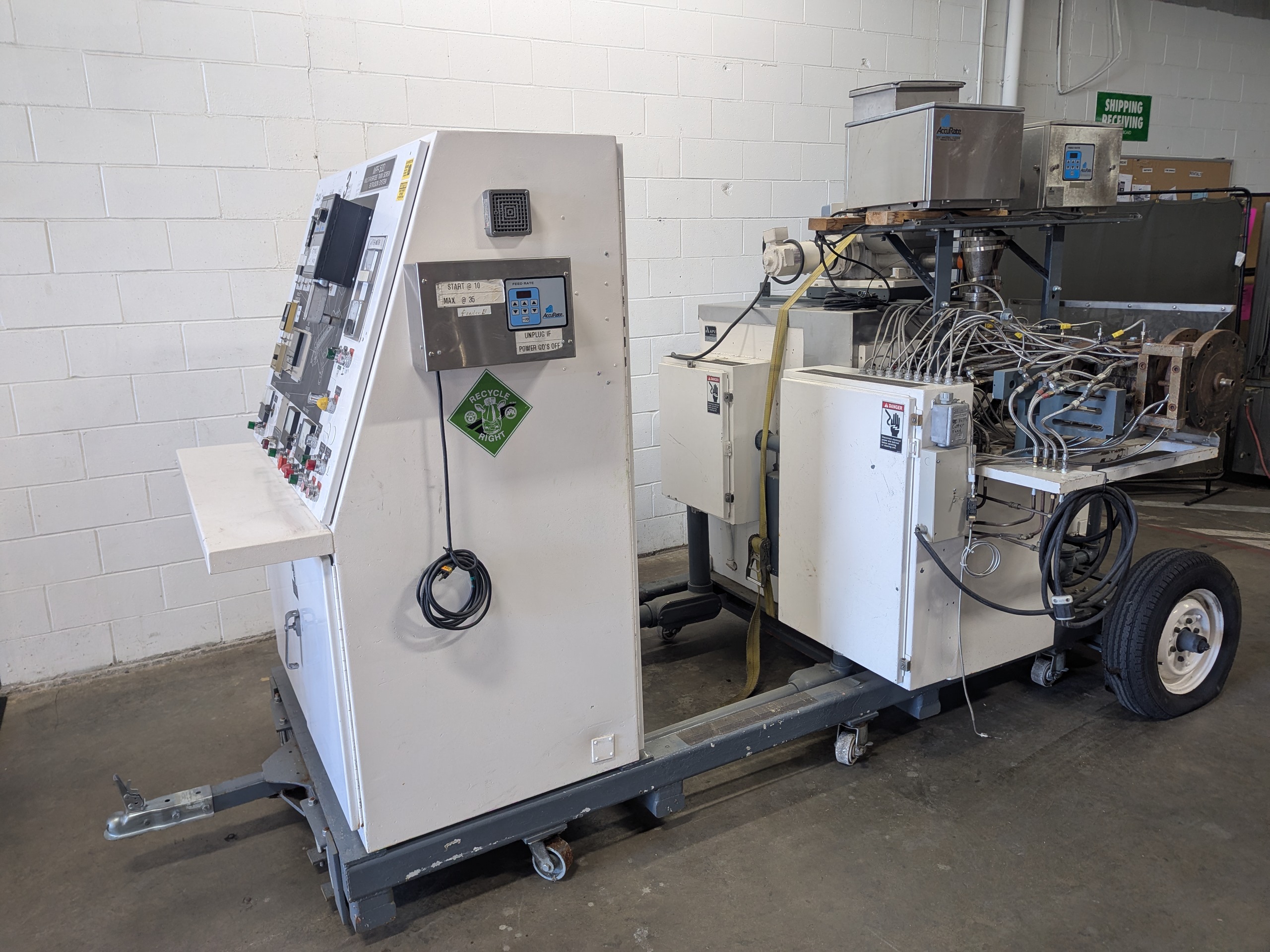 Used Baker Twin Screw Extruder