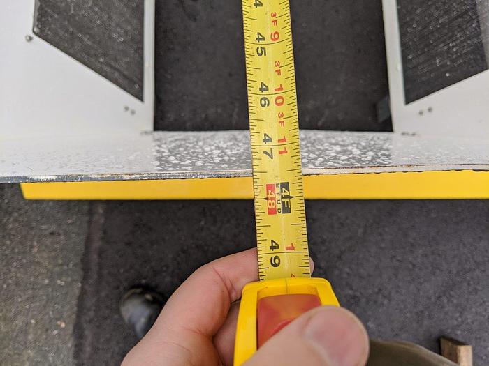 Used 4' Square Hopper