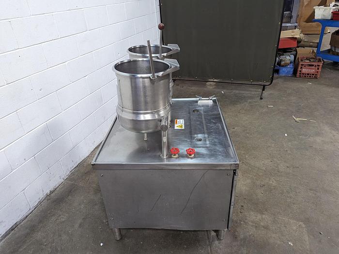 Used Market Forge Twin 6 Gallon Kettles