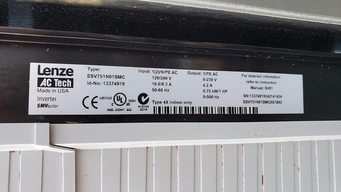 Used KLEENline 6ft Right-Controlled Conveyor