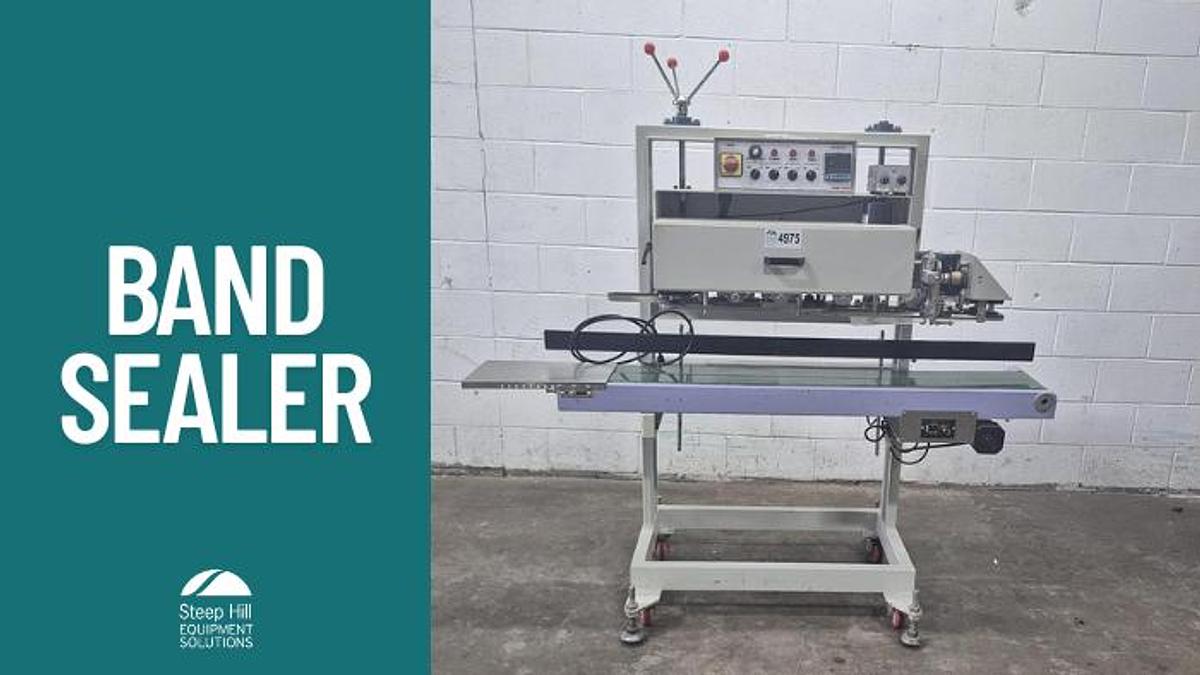 Used Vertical Continuous Band Sealer