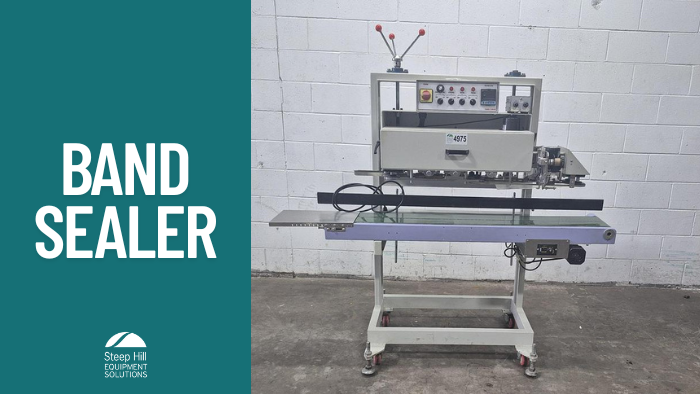 Used Vertical Continuous Band Sealer