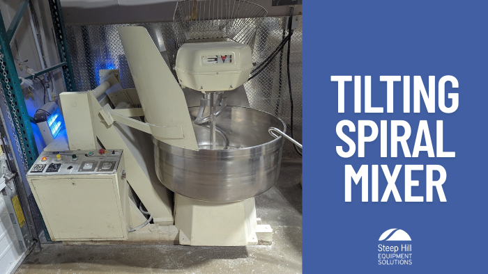 Used Esmach ISE 160FR Tilting Spiral Mixer