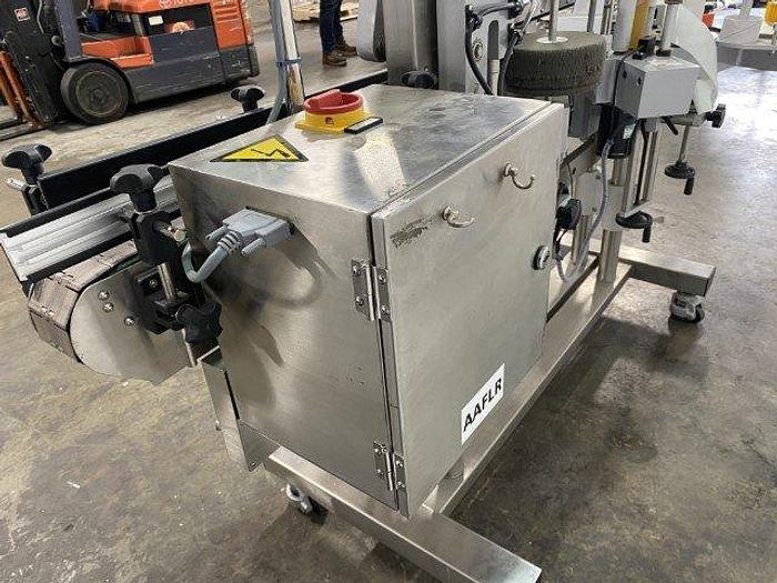 Used CVC400C Two-Head Front-Back Labeller