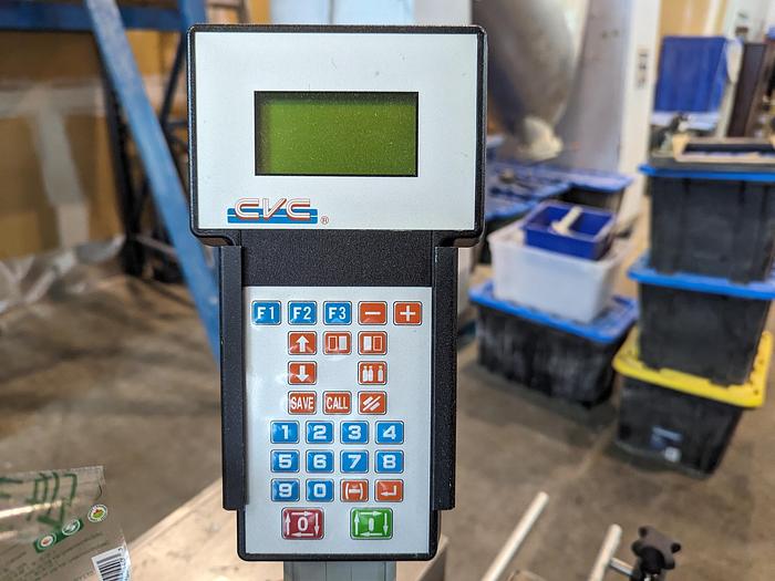 Used CVC 400ii Pressure Sensitive Labeler