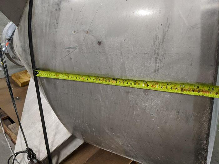 Used 300 Gallon Aluminium Hopper With Load Cells