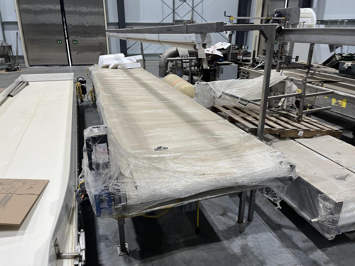 Used 19ft Inspection Conveyor