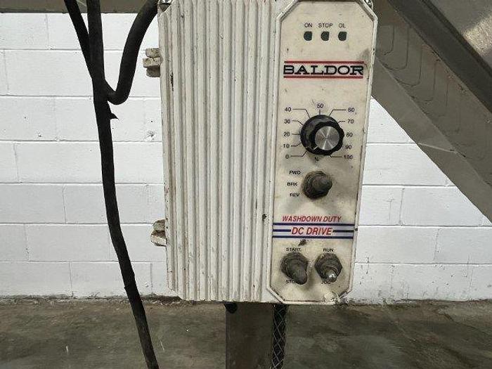 Used 4.5' High Z-Style Incline Conveyor