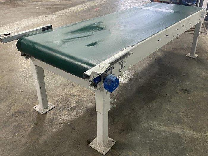 Used 8' Flat Belt Conveyor