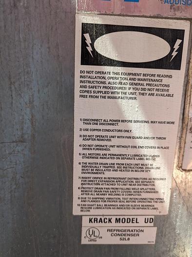 Used Krack Two-Fan Evaporator Coil