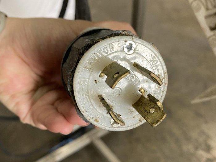 Used 8' Cleated Incline Conveyor