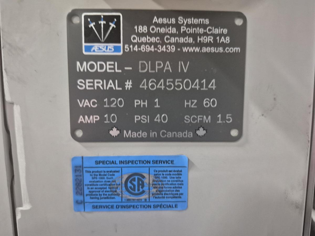 Used  Aesus Delta Series DLPA IV Case Labeller