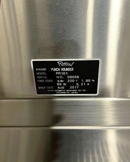 Used Rheon Twin Divider + Punch Rounder