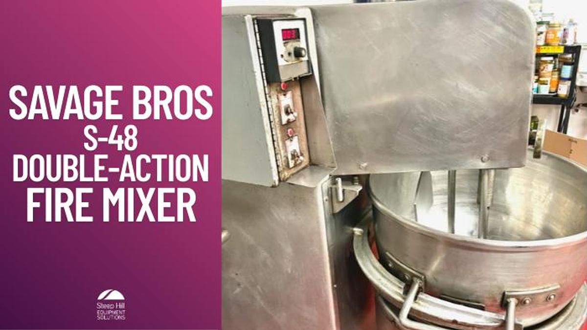 Used Savage Bros S-48 Workhorse Double Action Fire Mixer