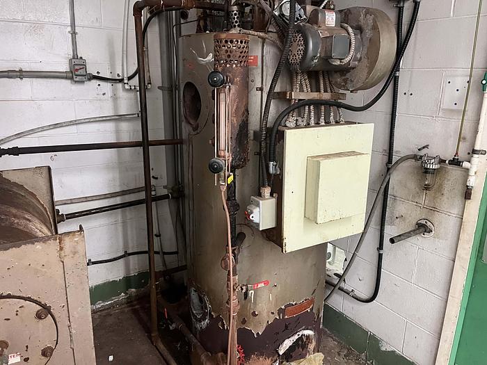 Used Fulton 15 Hp Steam Boiler
