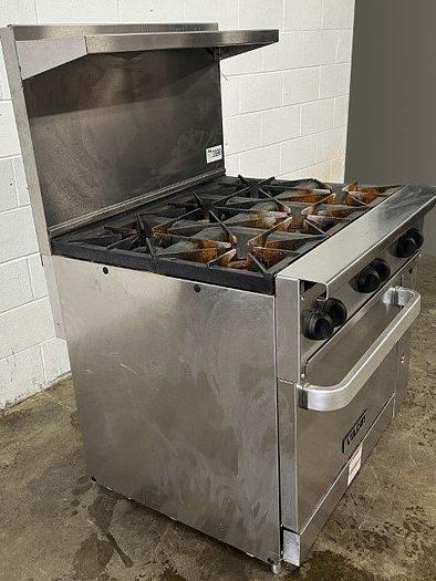 Used Vulcan 36S-6BN Natural Gas Range