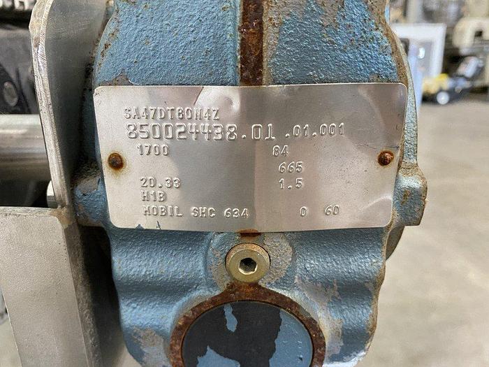 Used 10' Modular Belt Conveyor with Curve