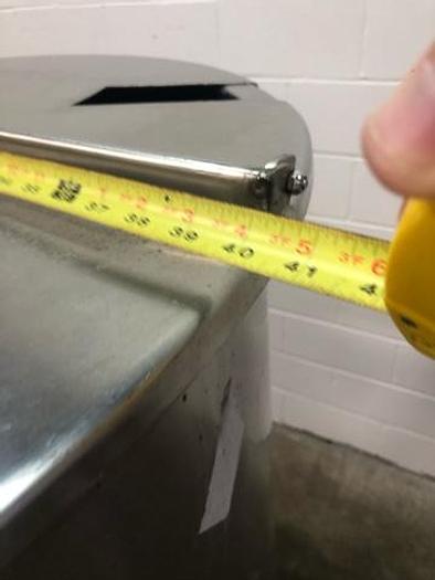 Used 200 Gallon SS Holding Tank