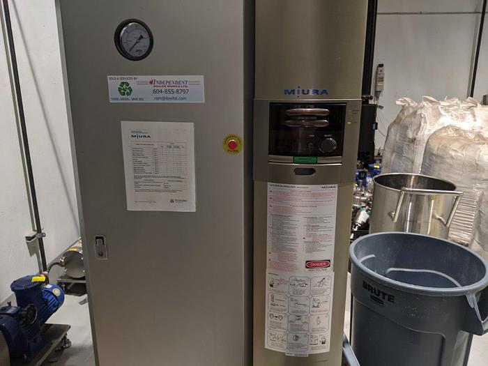 Used Miura LX-150 Ultra Low NOx Steam Boiler