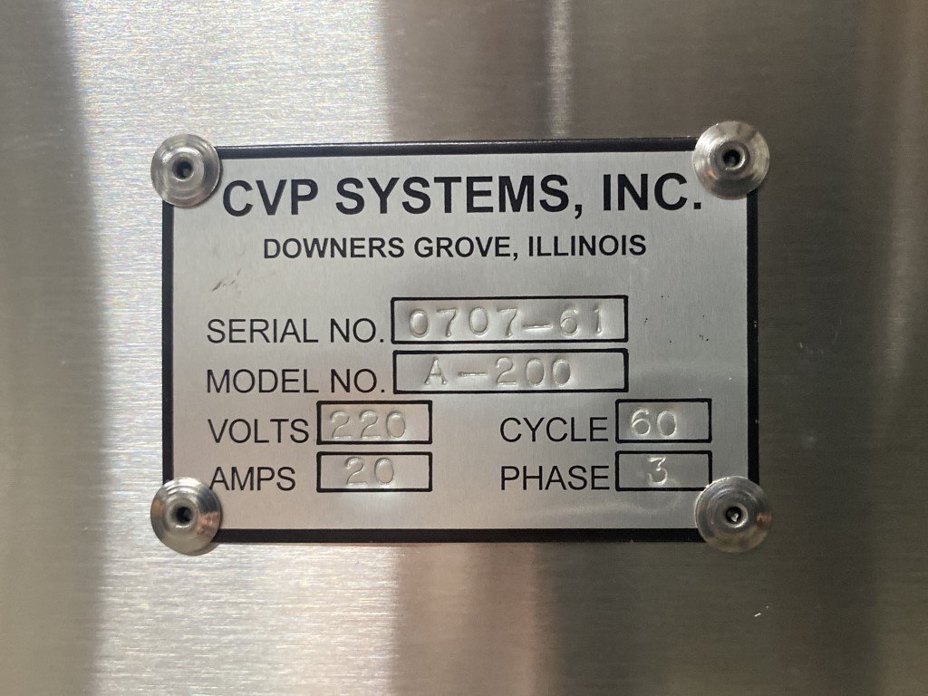 Used CVP Fresh Vac A-200 Package Sealer