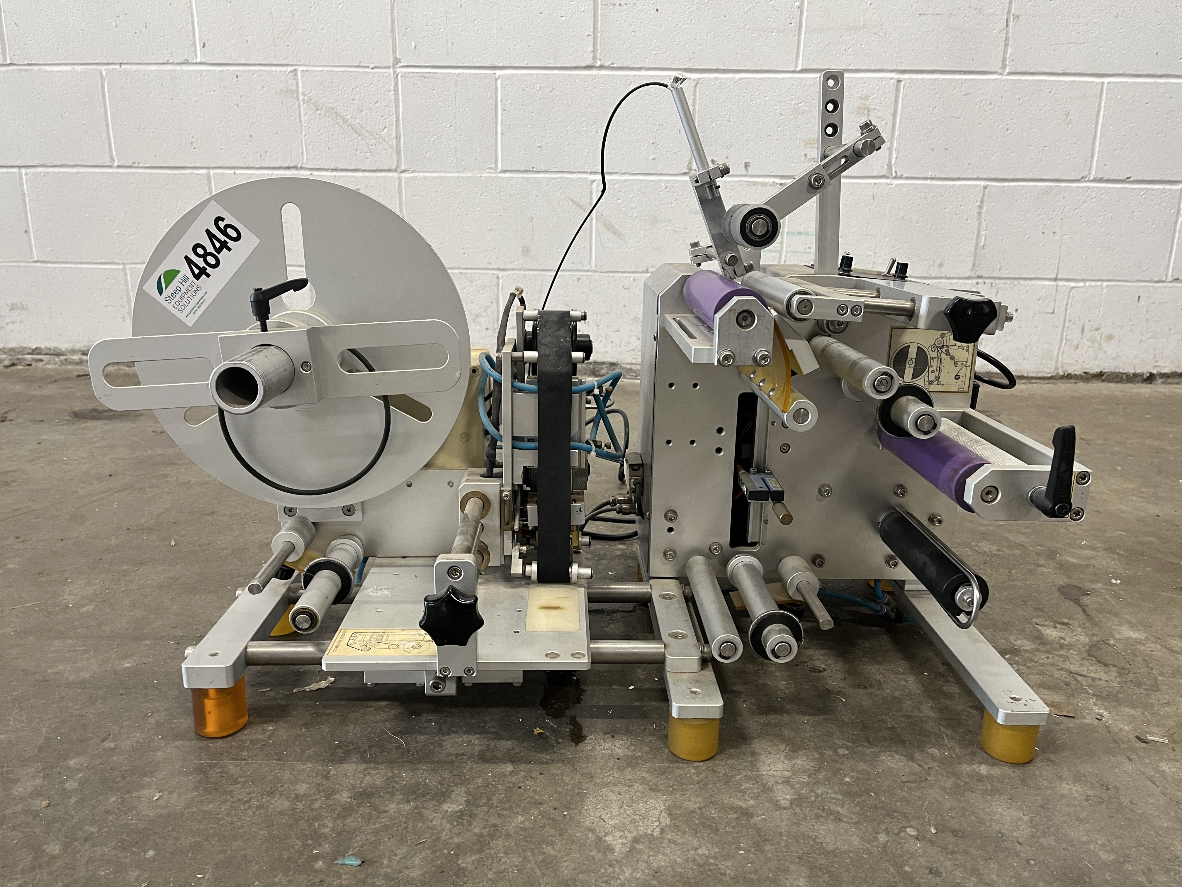 Used Tabletop Bottle Labeller