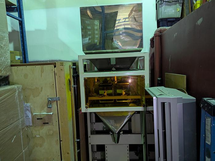 Used Two-Head Vibratory Filler with Elevator