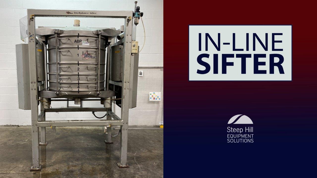 Used Great Western 611/5 In-line Tru-Balance Sifter