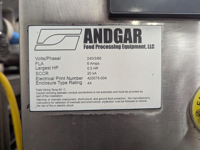Used Andgar 10 Lane Berry Filler
