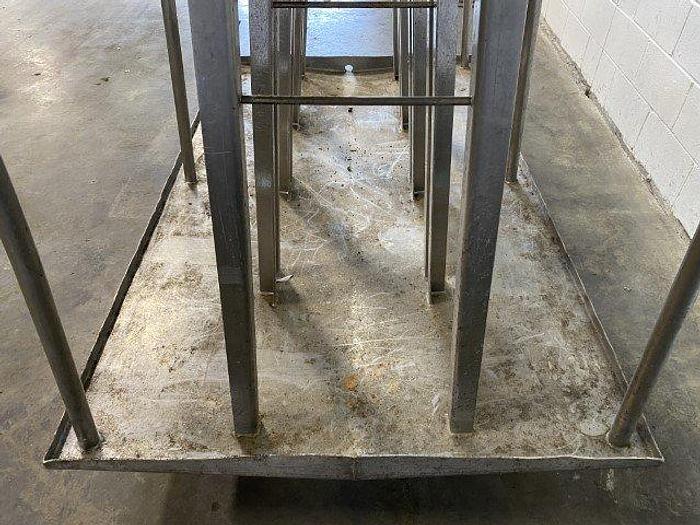 Used Pneumatic 8-Head A-Frame Cheese Press