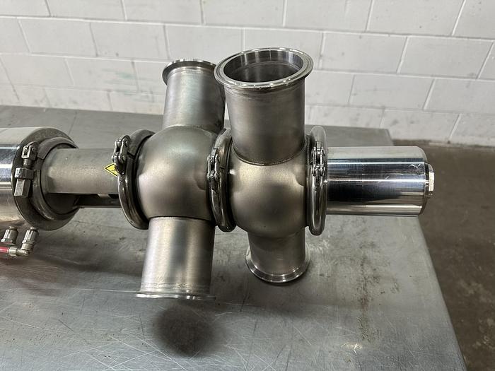 Used GEA Radial Sealing Double Seat Valve