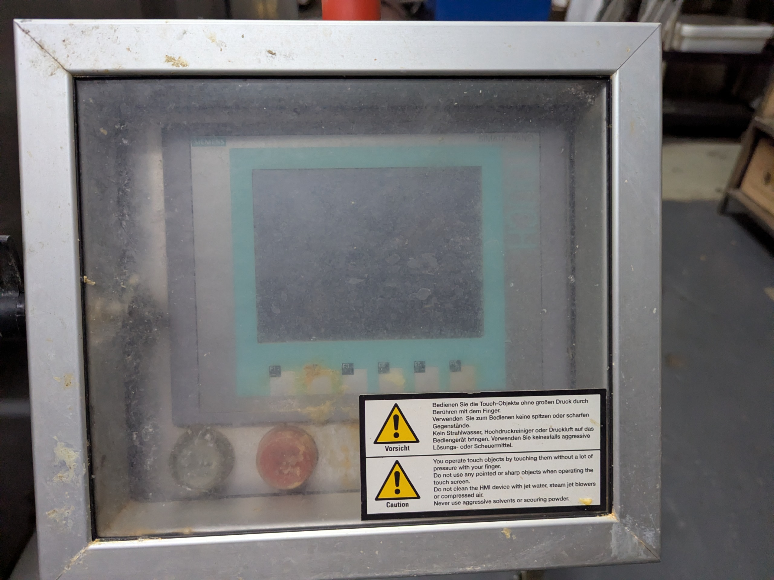 Used Henneken Vacuum Tumbler with Buggy Dumper