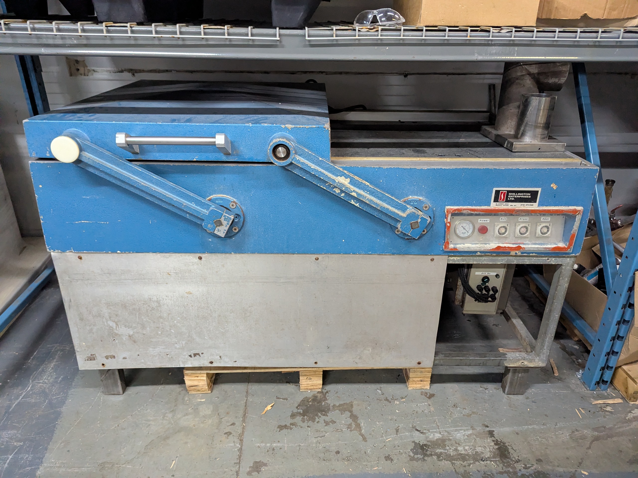 Used Shillington Double Chamber Vacuum Sealer
